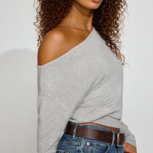 Rae Asymmetric Fine Sweater