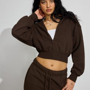 SoftTerry Bubble Zip Hoodie