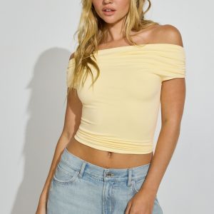 Smooth Off Shoulder T-Shirt